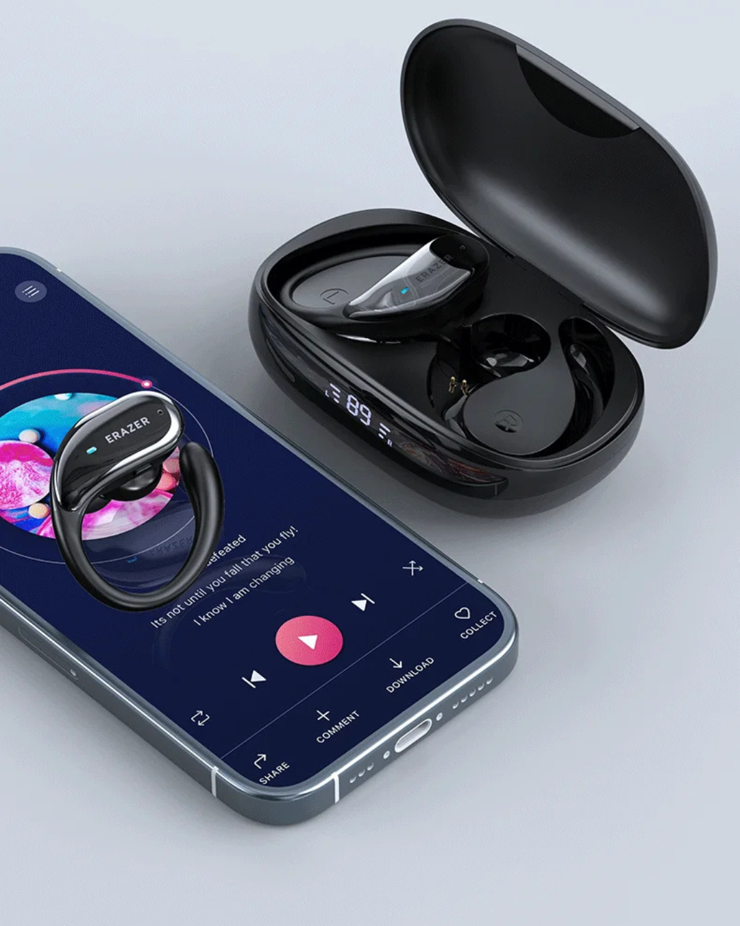 AirPods XT80 - Bluetooth V5.3 - Alta Qualidade de Áudio e Graves Potentes